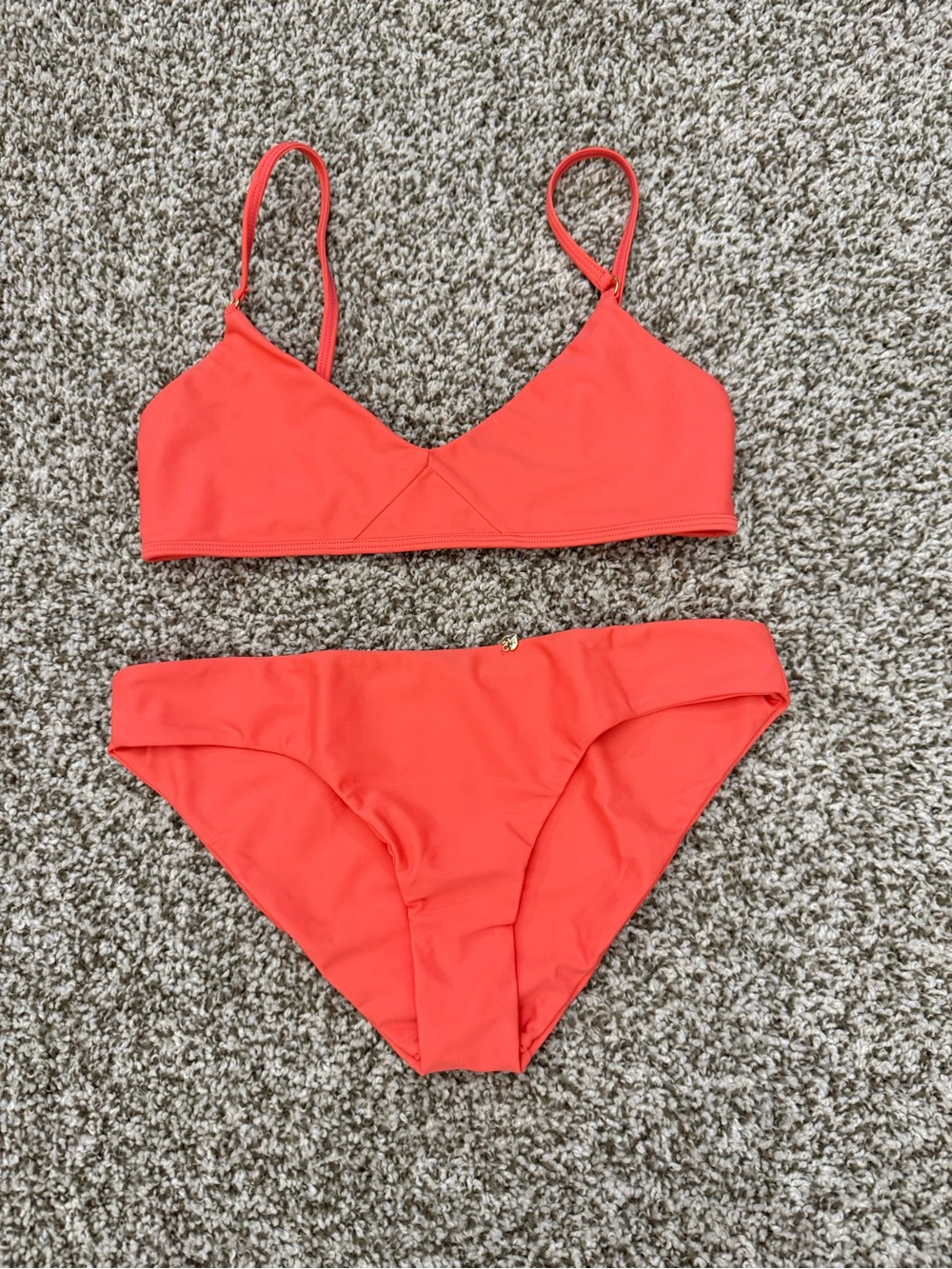 Women’s Red Bikini Set - Classic Two-Piece Swimwear